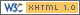 XHTML 1.0